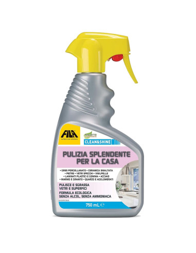 Fila CLEAN&SHINE: Detergente spray universale per interni 750 ml