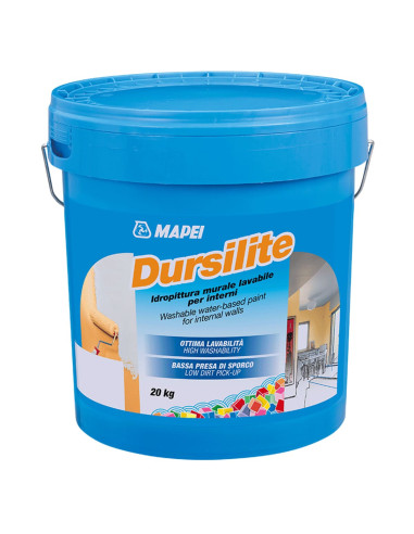 MAPEI DURSILITE Pittura murale professionale per interni bianca