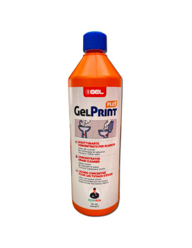 GEL Print Plus disotturante per scarichi 1lt