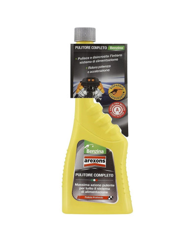 Arexons Additivo Pulitore Completo Sistema Alimentazione Benzina, 250 ml