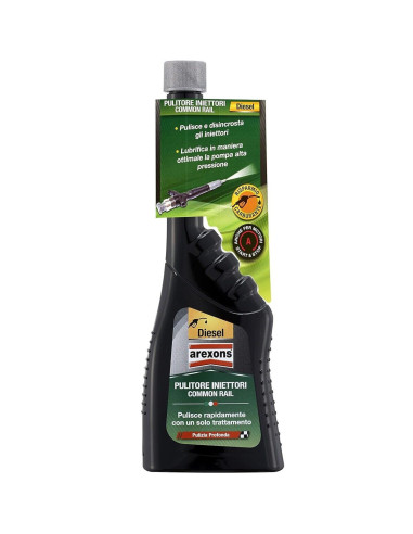 AREXONS Additivo Pulitore Iniettori Common Rail Diesel, 250 ml