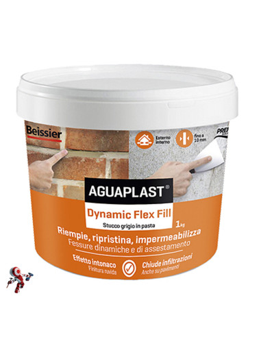 STUCCO AGUAPLAST DYNAMIC FLEX  FILL KG.1