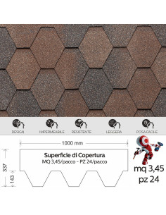 Tegola Canadese Premium Mosaik - Scopri il prezzo 2