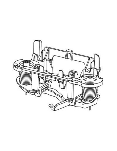 VALSIR KIT PNEUMATICO TROPEA 3 ART. VS 0866692 CASSETTA INCASSO BAGNO WC