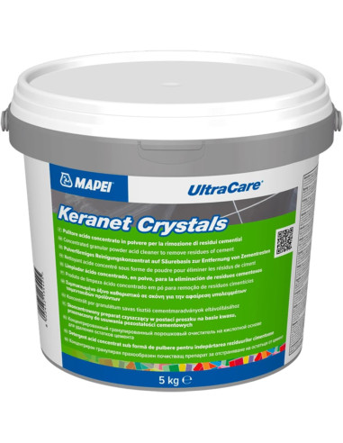 copy of Mapei UltraCare Keranet Crystals: Detergente Acido per Cemento e Calcare 1Kg