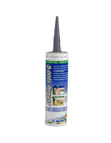 Mapei Mapeflex Firestop 1200°C: Sigillante Resistente al Fuoco