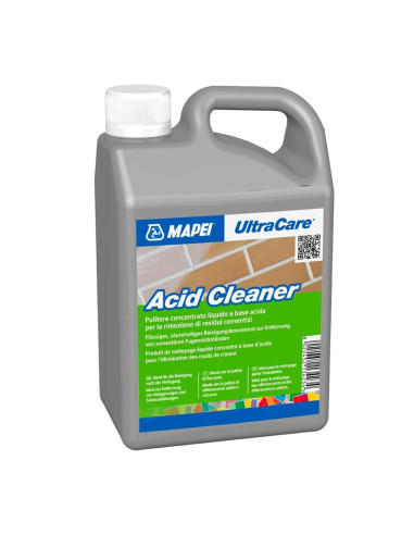 Mapei UltraCare Acid Cleaner: Detergente Acido Concentrato 1 Lt