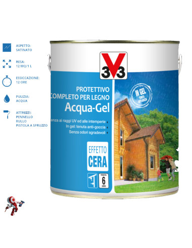 V33 - Acqua Gel Protettivo per Legno | Prezzo e Scheda Tecnica