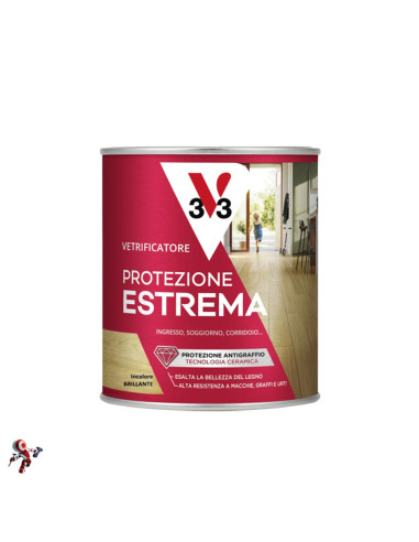 V33 - Vetrificatore Protezione Estrema Incolore | Prezzo e Scheda Tecn