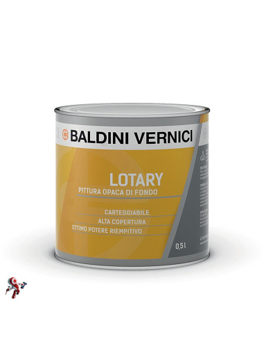 Cementite per legno, Lotary Pittura Opaca Baldini 0,5 Lt.