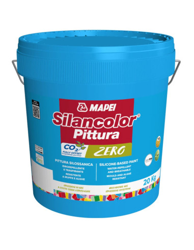 Mapei Silancolor Pittura Silossanica ZERO per esterni e interni bianca