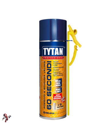 Tytan Professional Schiuma 60 Sec - Adesivo Rapido Poliuretanico