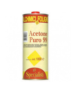 Acetone puro solvente per sgrassare smacchiare conf. 1Lt.