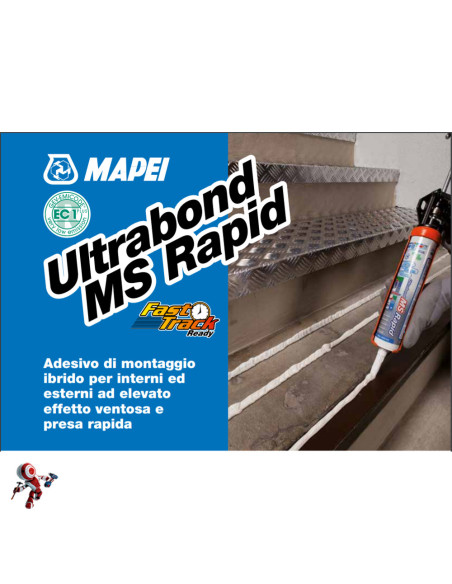 Mapei Ultrabond MS Rapid 300 ml Adesivo di Montaggio