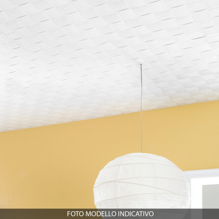 Pannello in polistirolo per pareti e soffitti 50x50 turin