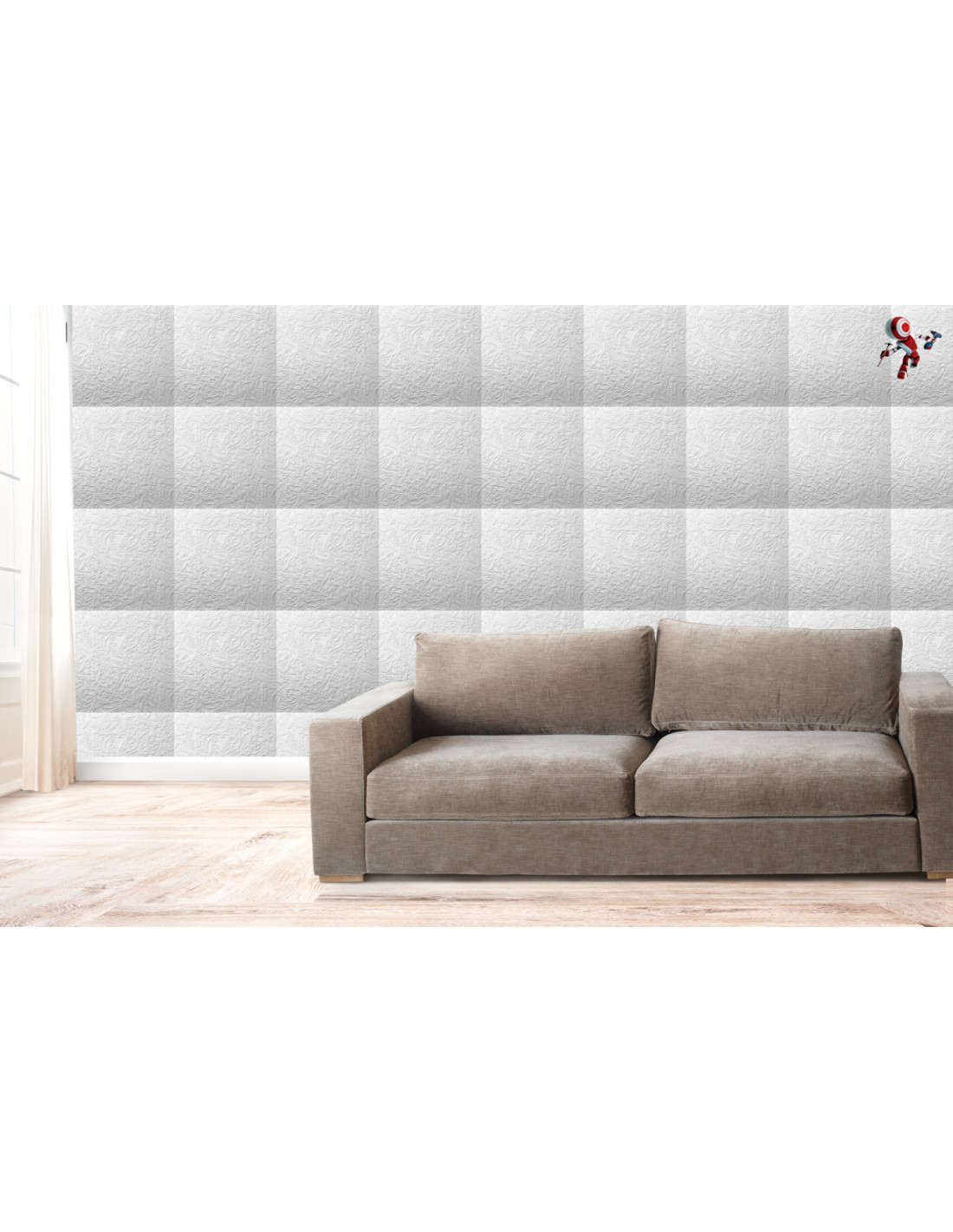 Pannelli decorativi in polistirene - Modular Space elementi modulari per  pareti