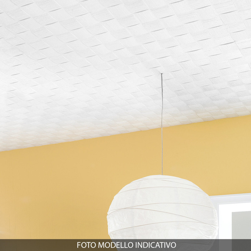 0,9 mq - 5 pezzi Pannelli in PVC adesivi murali per soffitti