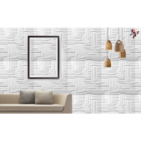 Pannello in polistirolo per pareti e soffitti 50x50 lille (10mq)