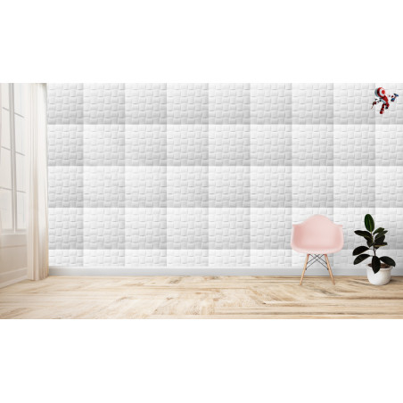 Pannello in polistirolo per pareti e soffitti 50x50 dublin (10mq)