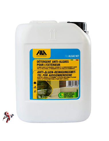 Fila Algae Net Detergente anti-alghe e anti-muffe per esterni 5 litri