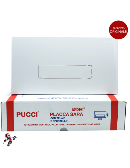 Placca Pucci Sara bianca cod. 80179660
