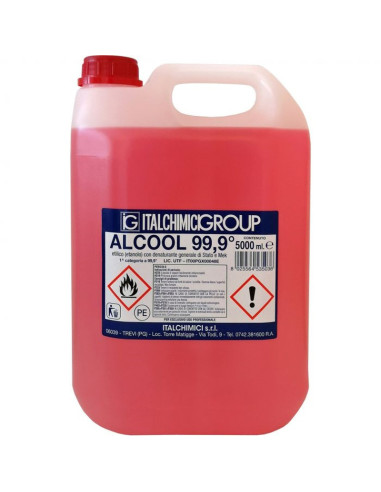 Alcool Etilico Denaturato 99,9° 5Lt