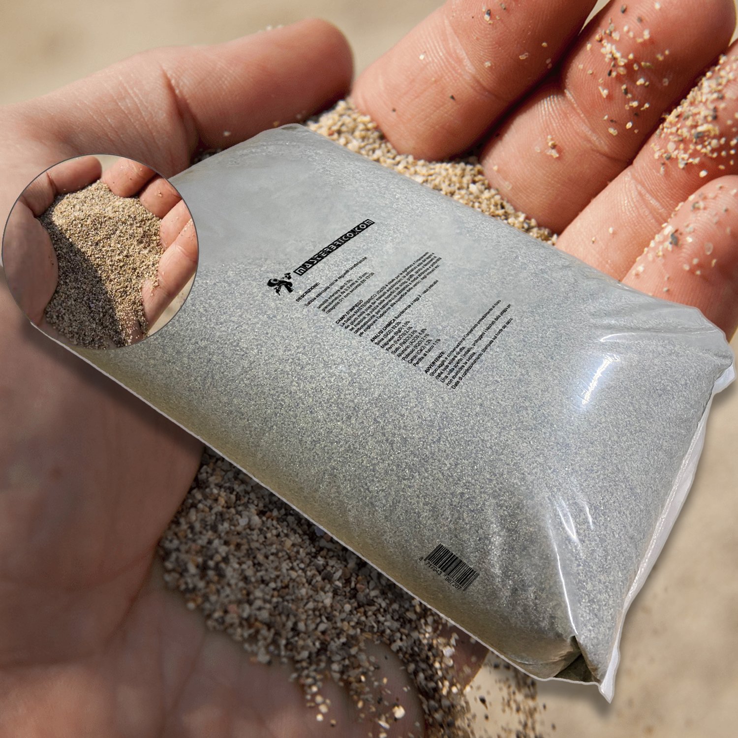 Mapei Sabbia di Quarzo 1.2 mm kg. 25 